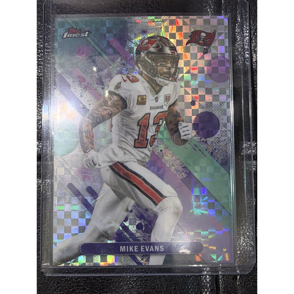 2025 Topps Finest Mike Evans X-Fractor #93 Tampa Bay Buccaneers